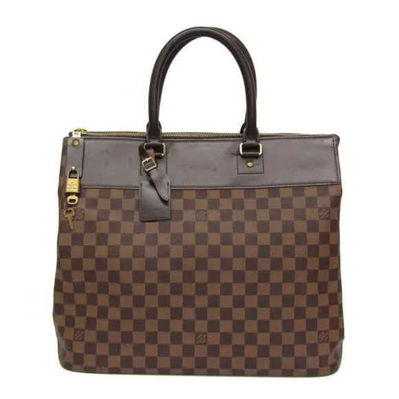 LOUIS VUITTON Brown Damier Boston Bag - Picture 1 of 16